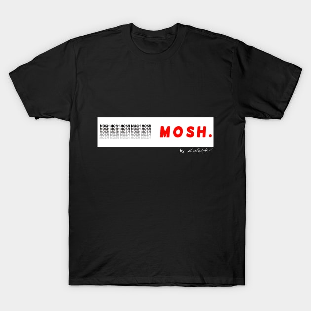 Mosh Red T-Shirt by Reactionforce